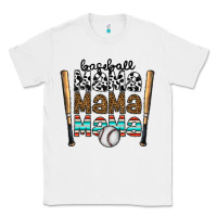 White baseball mama mama mama Classic Tee - CowhideDigitalArt