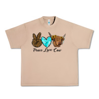 Burro peace love cow Urban Heavy Tee - RanaPortraitStore