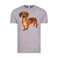 Vintage Zinc dachshund Vintage Tee - RanaPortraitStore