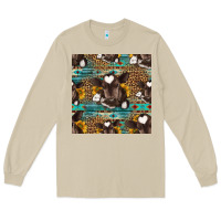 Mushroom western baby calf seamless pattern Long Sleeve Tee - HRA Design Shop