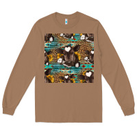 Toasted Coconut western baby calf seamless pattern Long Sleeve Tee - HRA Design Shop