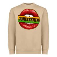 Mushroom juneteenth lips Heavyweight Sweatshirt - texasbilliewilder