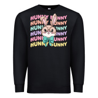 Black hunny bunny Premium Sweatshirt - MaliasSmallBusiness