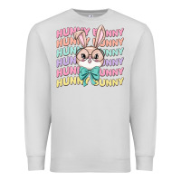 Dove Grey hunny bunny Premium Sweatshirt - MaliasSmallBusiness