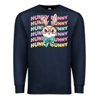 Navy hunny bunny Premium Sweatshirt - MaliasSmallBusiness