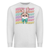 Oatmeal Heather hunny bunny Premium Sweatshirt - MaliasSmallBusiness