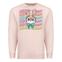 Pale Pink hunny bunny Premium Sweatshirt - MaliasSmallBusiness