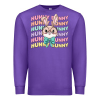 Purple hunny bunny Premium Sweatshirt - MaliasSmallBusiness