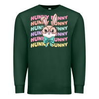 Sports Green hunny bunny Premium Sweatshirt - MaliasSmallBusiness