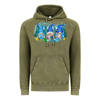 Vintage Olive snowman gnome Vintage Hoodie - Zillion Design Studio