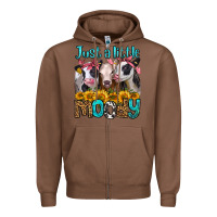 Chestnut just a little moody heifers Zipper Hoodie - Jasminsmagicworld