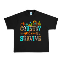 Black a country girl can survive Urban Heavy Tee - Zillion Design Studio