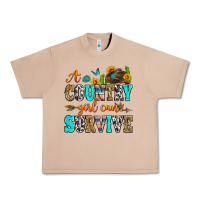 Burro a country girl can survive Urban Heavy Tee - Zillion Design Studio