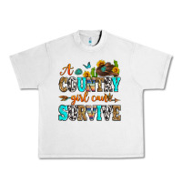 Lunar Rock a country girl can survive Urban Heavy Tee - Zillion Design Studio