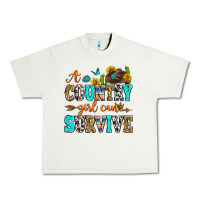 Pistachio a country girl can survive Urban Heavy Tee - Zillion Design Studio