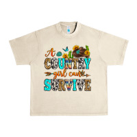 Sandshell a country girl can survive Urban Heavy Tee - Zillion Design Studio