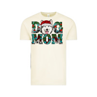 Christmas Dog Mom Husky Vintage Tee | Teevron