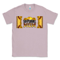 Lilac leopard softball mom 16oz libbey glass Classic Tee - HRA Design Shop