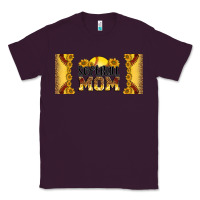 Plum leopard softball mom 16oz libbey glass Classic Tee - HRA Design Shop