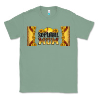 Sage leopard softball mom 16oz libbey glass Classic Tee - HRA Design Shop
