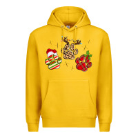 Lemon christmas paws Premium Hoodie - MaliasSmallBusiness
