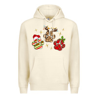 Sandshell christmas paws Premium Hoodie - MaliasSmallBusiness
