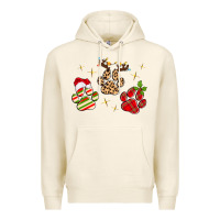 Tofu christmas paws Premium Hoodie - MaliasSmallBusiness