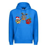 True Royal christmas paws Premium Hoodie - MaliasSmallBusiness