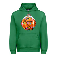 Emerald Christmas Basketball Urban Hoodie - RanaPortraitStore