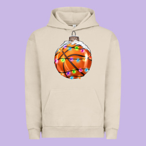 Christmas Basketball Urban Hoodie Designed By Ranaportraitstore