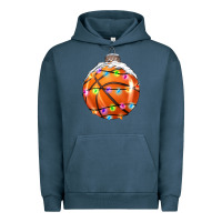 Pigment Midnight Navy Christmas Basketball Urban Hoodie - RanaPortraitStore