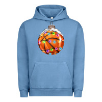 Pigment Pebble Blue Christmas Basketball Urban Hoodie - RanaPortraitStore