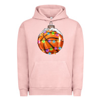 Pigment Salmon Christmas Basketball Urban Hoodie - RanaPortraitStore