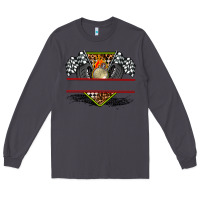 Smoke race flag and race equipment Long Sleeve Tee - AdoDesignShop