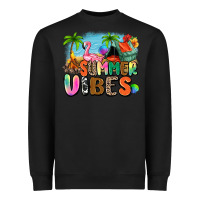 Black summer vibes camp Heavyweight Sweatshirt - Zillion Design Studio