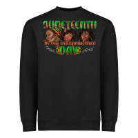 Black juneteenth in my independence day Heavyweight Sweatshirt - texasbilliewilder