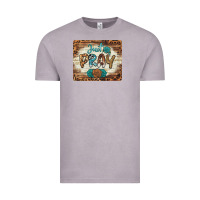 Vintage Zinc just pray mousepad Vintage Tee - BarkalooDesign