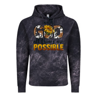 Cloud Black with god al things ara possible Vintage Hoodie - texasbilliewilder