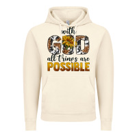Vintage Artic with god al things ara possible Vintage Hoodie - texasbilliewilder