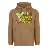 Toasted Coconut life is short make it salty Heavyweight Hoodie - Jasminsmagicworld