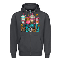 Smoke just a little moody coffee cups Zipper Hoodie - Jasminsmagicworld
