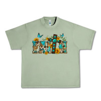 Oil Green western faith Urban Heavy Tee - Zillion Design Studio