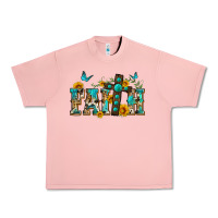Salmon western faith Urban Heavy Tee - Zillion Design Studio