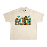 Sandshell western faith Urban Heavy Tee - Zillion Design Studio