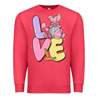 Cardinal love easter gnome Premium Sweatshirt - MaliasSmallBusiness