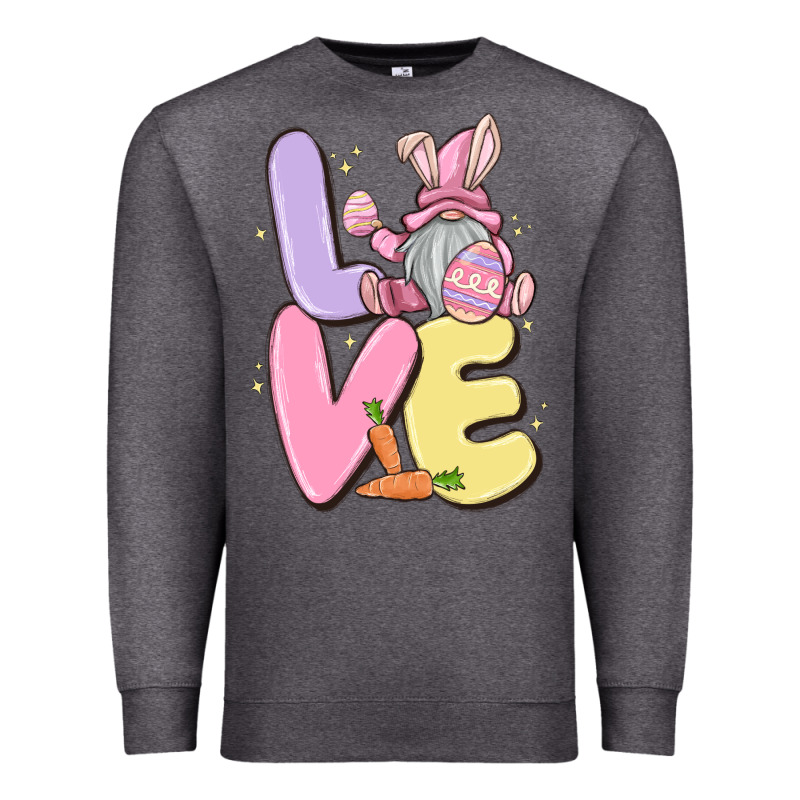 Love Easter Gnome Premium Sweatshirt by MaliasSmallBusiness | Teevron