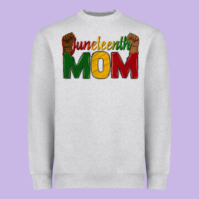 Heavyweight Sweatshirt juneteenth mom