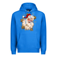 True Royal Christmas santa claus Premium Hoodie - MaliasSmallBusiness