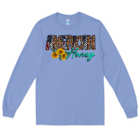 Colony Blue american honey Long Sleeve Tee - RacoonDesign