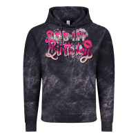 Cloud Black pink it's my birthday Vintage Hoodie - Zillion Design Studio